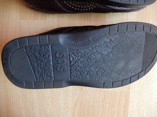 SAS Men Shoes Fits 9 7/8" Feet Brown - Picture 8 of 11
