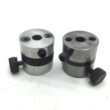 Lot of 2 Mini Motor Coupling Shaft Diameter 0.188" Length 0.7" OD 0.6875"