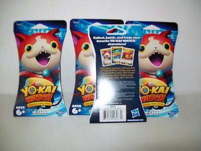 Yo-Kai Watch Trading Card Game Booster Packs Lot of 3 New | eBay