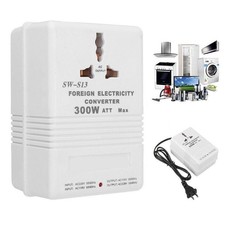 AC 110V to 220V Step Up/Down Voltage Converter 300W Adapter Transformer Travel