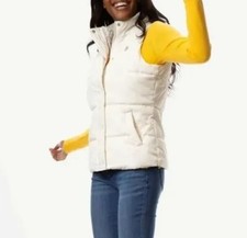 Polo" Women's Classic Vests Marshmallow Size Medium