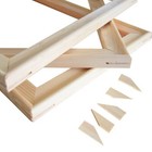 Keilrahmenleisten Set Keilrahmen als Bausatz Selbstbau 20x20 cm bis 150x150 cm