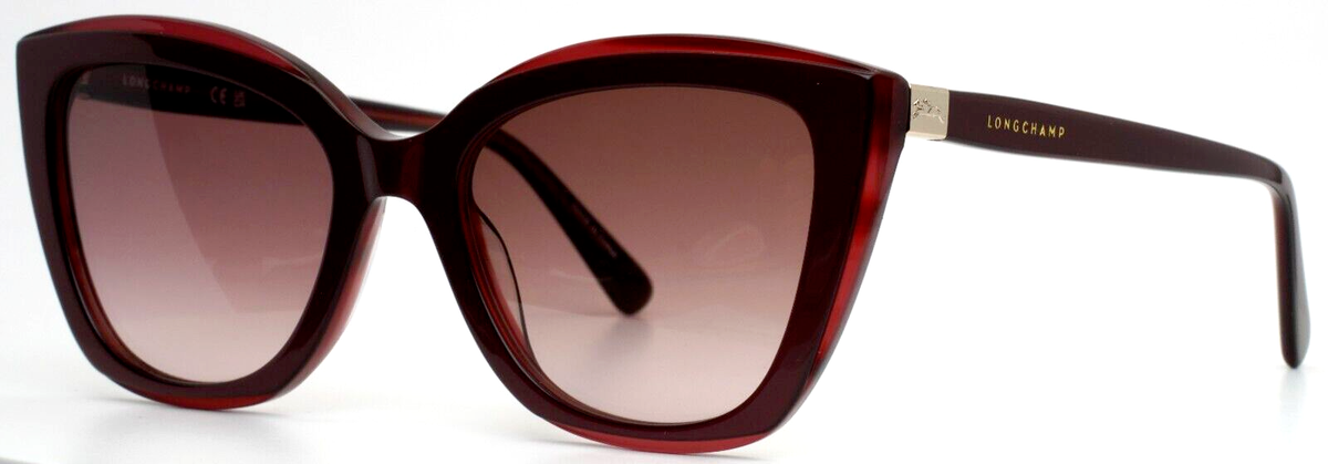 LONGCHAMP LO695S 600 Mettalic Red Womens Gradient Sunglasses  display picture 3