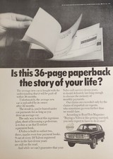 Volvo Vintage Magazine Ad Picture Retro Advertisement Wall Art