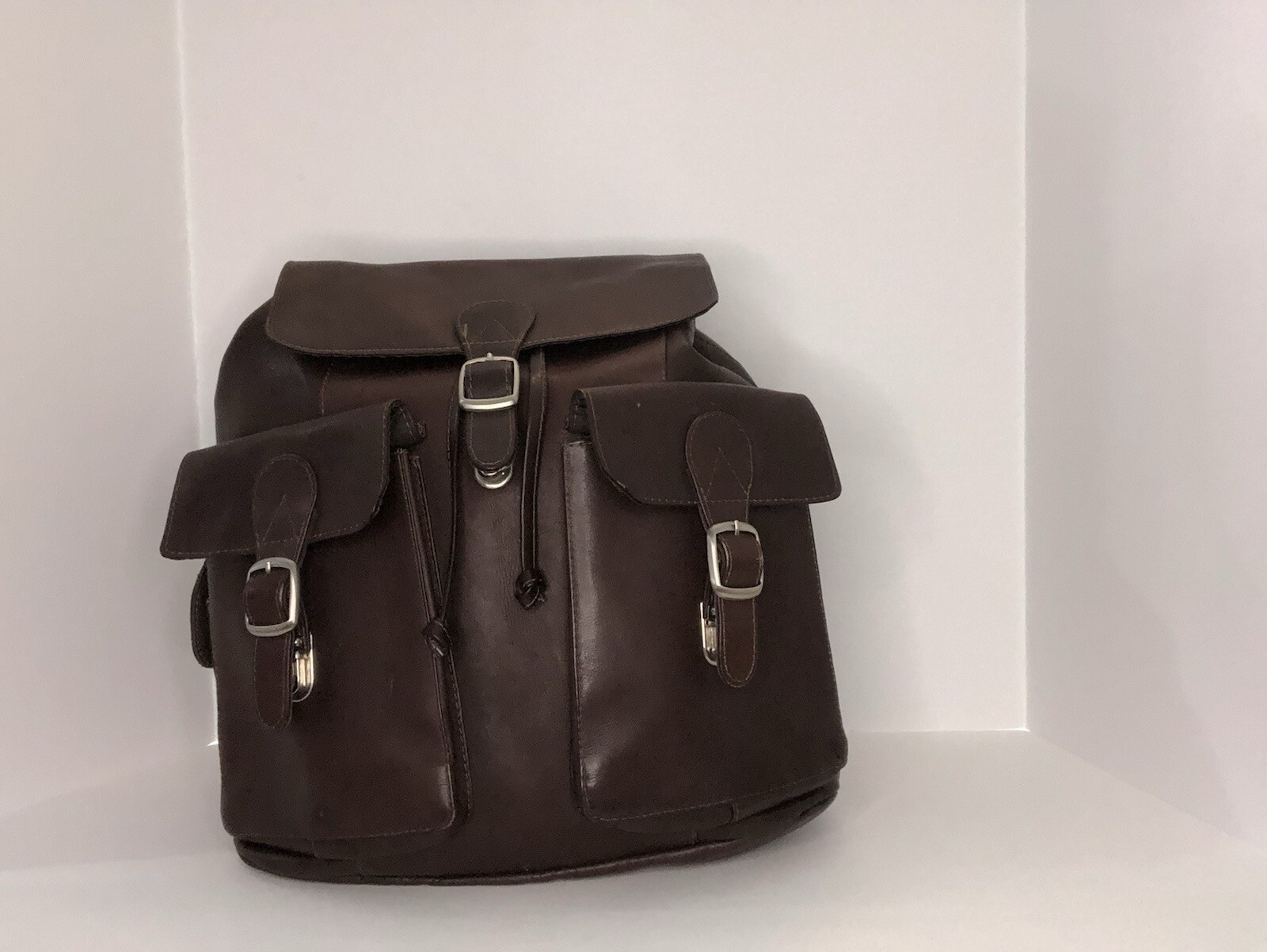 Checkpoint Friendly Urban Laptop Backpack - Brown