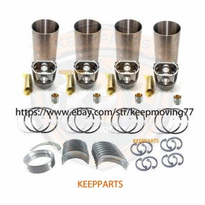 4BE1 Overhaul Rebuild Kit for 4BE1 Isuzu NKR NPR ELF35 Turck Hitachi Sumitomo