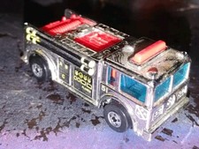 1976 Hot Wheels Silver Red Fire Truck - Many Vintage Collectibles