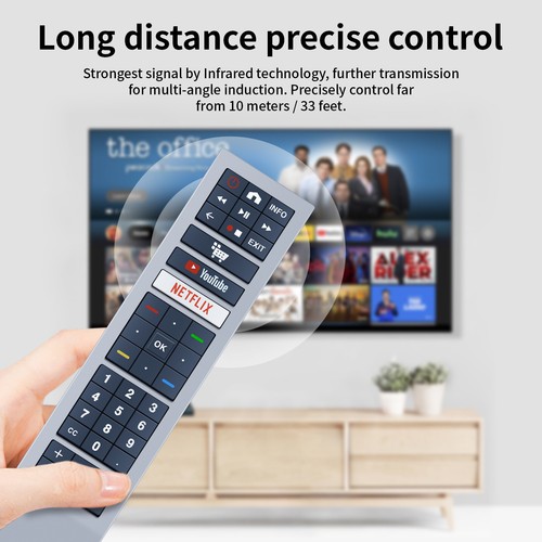 New RC4183901 Remote Control For AOC TV 398GR10BEACN0001PH 32S5295/78G - Picture 7 of 7