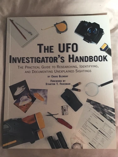 The UFO investigators Handbook Craig Glenday Foreword By Stanton Friedman - Picture 1 of 2