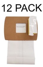 Vacuum Bags for Oreck Bags PKBB12DW Vacuum Canister Buster B Compact 12 Pack