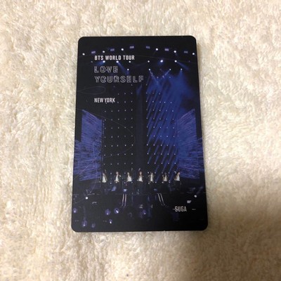 BTS LOVE YOURSELF NEW YORK DVD トレカ SUGA