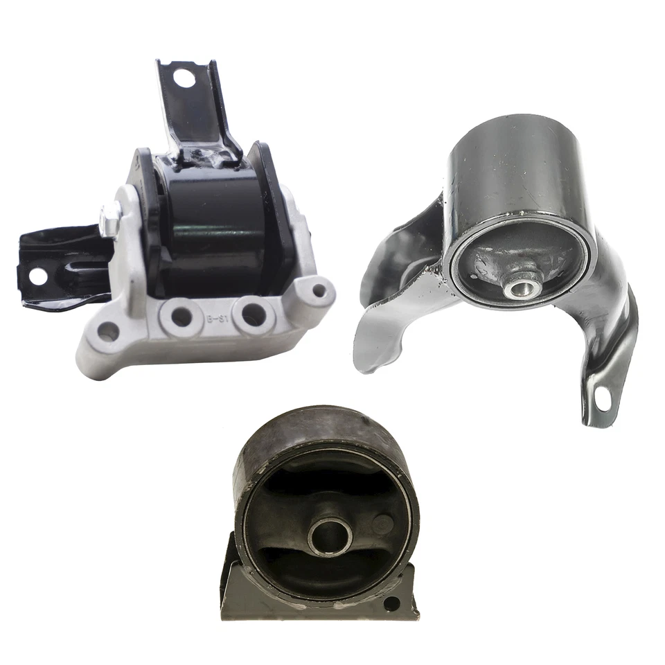 Juego de 3 piezas de montaje de motor para Mitsubishi Outlander 2,4 L tracción delantera 2008-2013 nuevo Foto 2 de 4