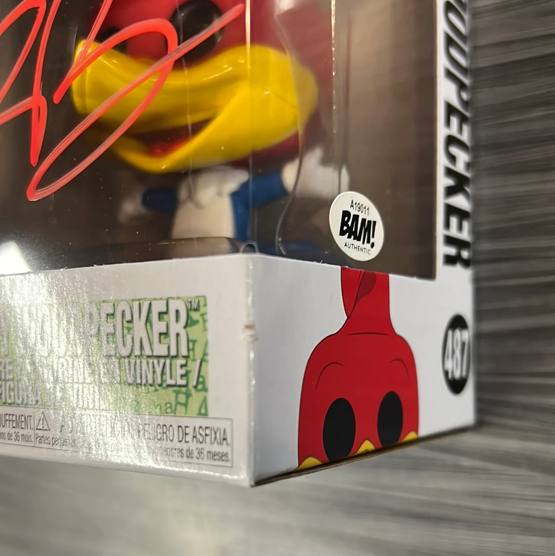 Funko POP! Animation: Woody Woodpecker (Signed/Eric Bauza/BAM