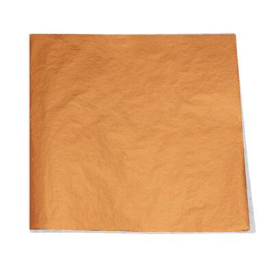 100 Blattgold Blatt Folie Papier für Harz Gießen Vergoldung Basteln Nail Art Dekor