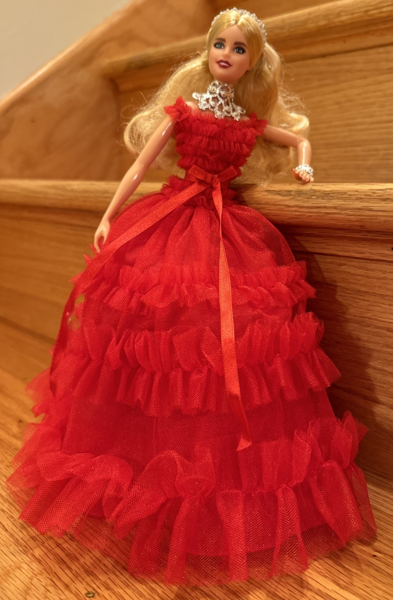 Doll Dress Barbie Dress 2018 Red Hair Crossfit Barbie Doll 2018