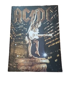 Original AC/DC 2001 Stiff Upper Lip Tour Programme