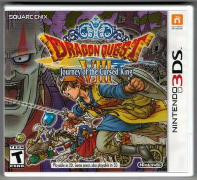 Dragon Quest VIII: Journey of the Cursed King 3DS, (Brand New Factory Sealed US