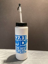 97.3 WJDF Orange Massachusetts Radio Station The Best Music Beverage Bottle 