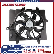 Radiator Cooling Fan Assembly For 2001-2005 Chrysler PT Cruiser 2.4L 5017407AA