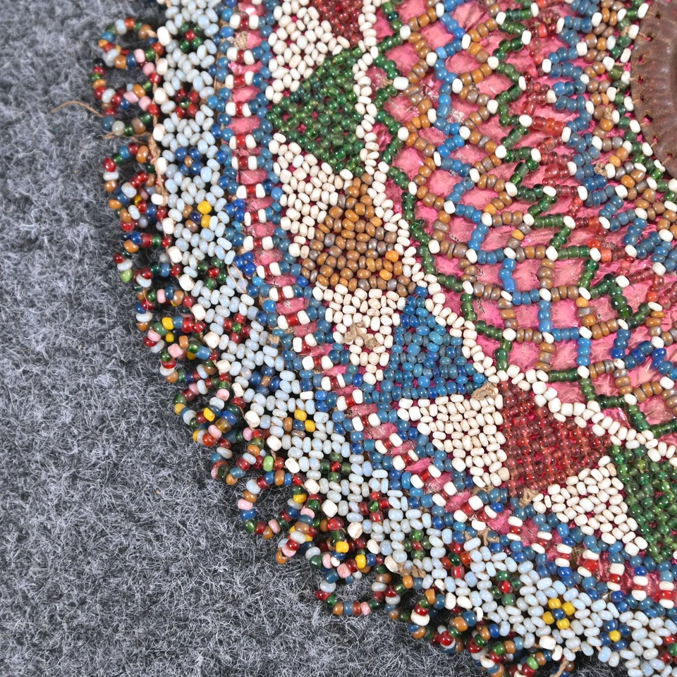 Star Motifs Pearl Hand Embroidery Multi Color Beads Work Wall Hanging - Image 4 of 4