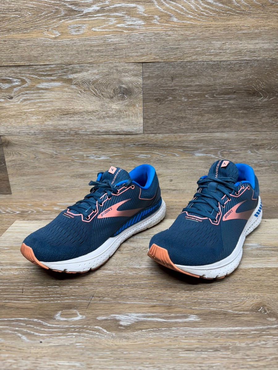 Brooks Transcend Navy/Desert Running Shoe Women's Size 10