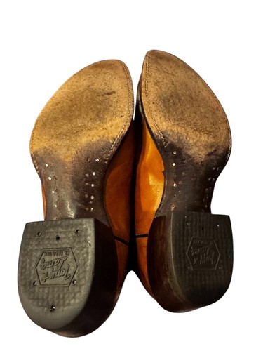 Tony Lama Cowboystiefel Herren Größe 10,5EEE Vintage-Stil 5084 El Paso TX Western - Bild 6 von 10