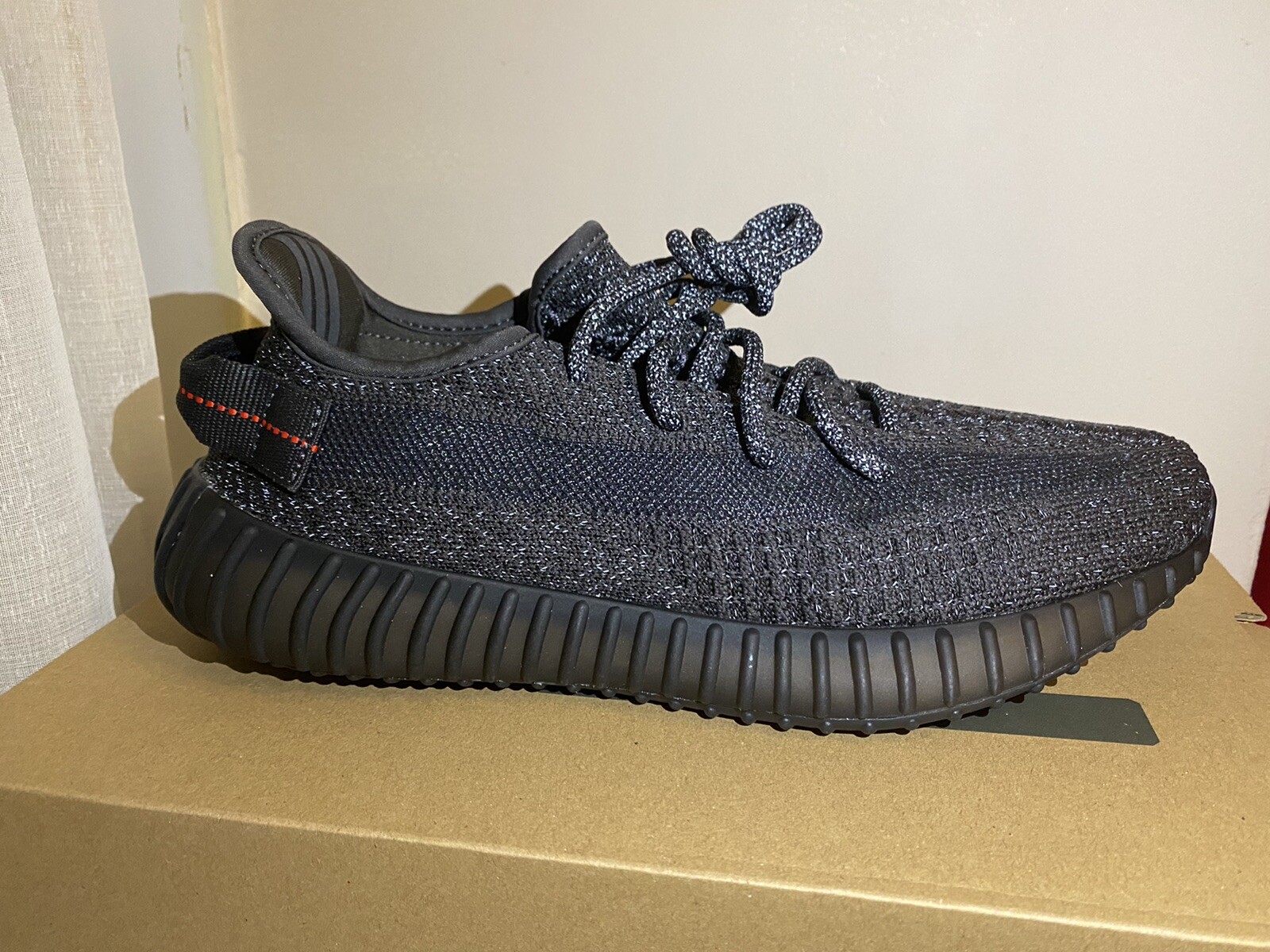 black rainbow yeezys