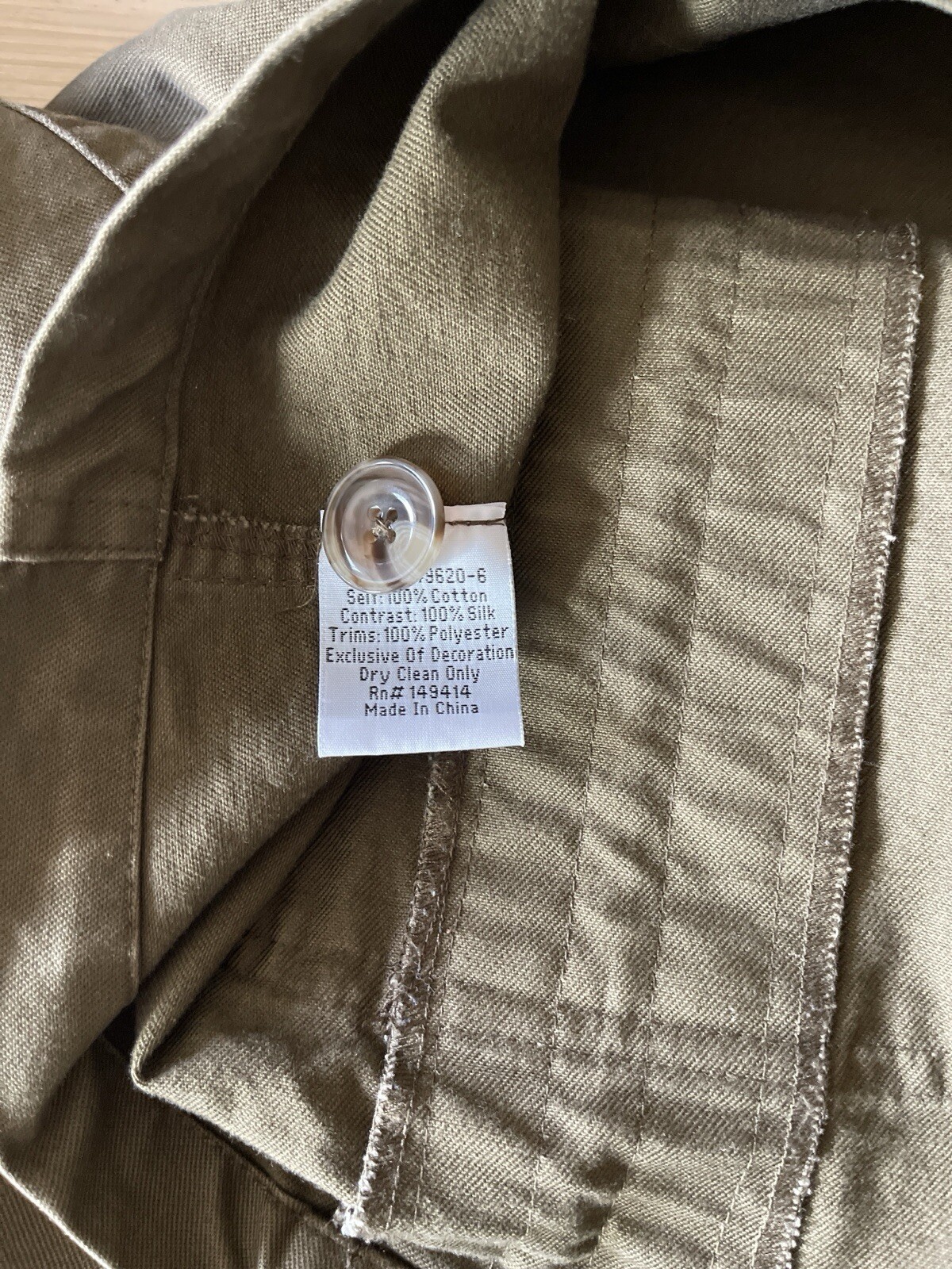 JOHNNY WAS WORKSHOP Embroidered Patchwork MILITAR… - image 7