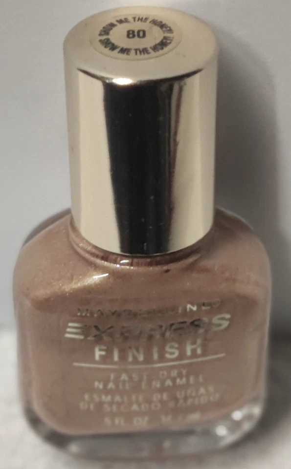 Lote de 3 esmaltes de uñas Maybelline Express Finish, # 80, 746, Preppy en rosa, Nuevo de Lote Antiguo Foto 2 de 4