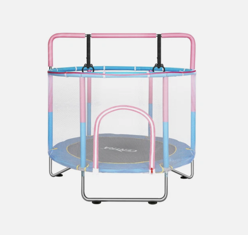 Centra 55" Kids Trampoline w/ Enclosure Safety Net Rebounder