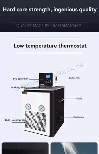Criostato Control de Temperatura de Alta Precisión Criostato Acero Inoxidable - Imagen 18 de 34