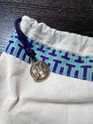 Tory Burch 9.5”x13” Drawstring DUST BAG for Shoes Handbags Gold Logo Charm — photo 2