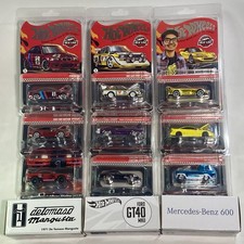 Hot Wheels RLC Lot of 12 Premium 1:64 Ford Chevy Dodge BMW Mercedes Honda  More