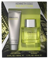 KENNETH COLE REACTION for Men 2 pc GIFT SET 1.7 oz EDT Spray  3.4oz AFTER SHAVE