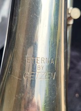GETZEN ETERNA FLUGELHORN,REVISED,VERY GOOD,READYTPLAY/SOPRANO FLUGELHORN PRE-OWNED