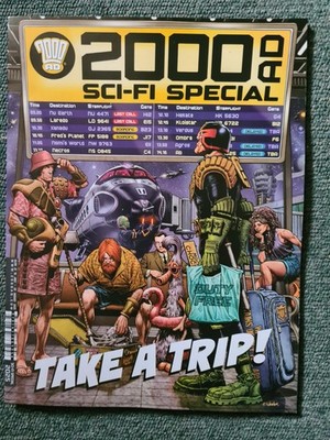 2000 AD SCI-FI Special 2025 Comic Take a Trip Judge Dreed The Out Future Shocks 