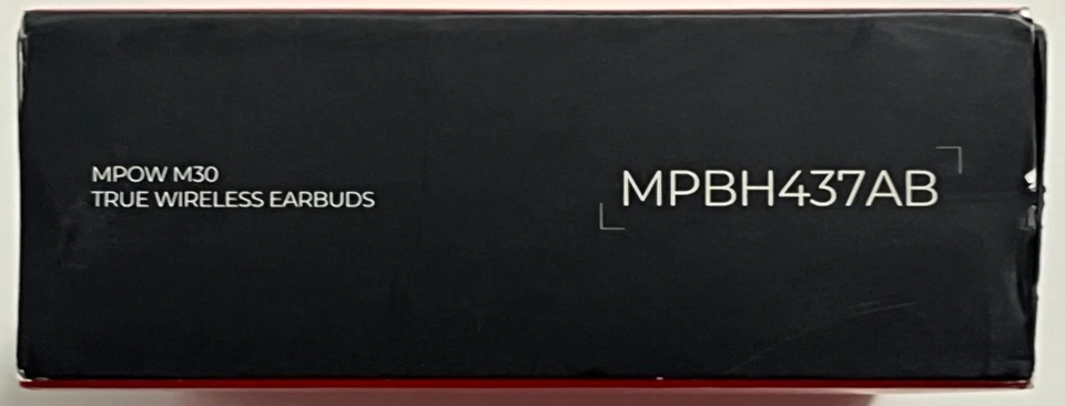 Auriculares inalámbricos verdaderos MPOW M30 impermeables BH437A nuevos Foto 4 de 4