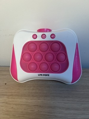 Lite Popz Pop Push Pink Spiel Fidget guter gebrauchter Zustand 