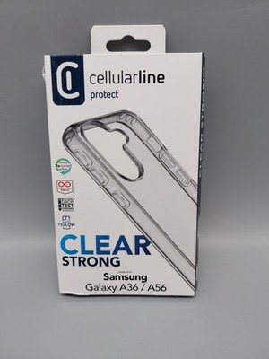CellularLine Transparente Schutzhülle Clear Strong Samsun Galaxy A36 A56 #TK057X