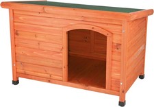 Dog Club House Large,Glazed Pine,40.75x26.75x28.25 Inch Pack of 1