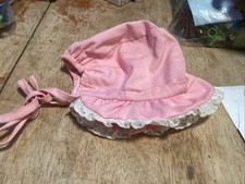 Toddler /Baby Vintage Pink Bonnet