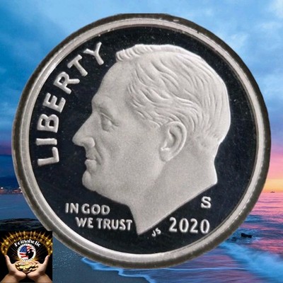 2020 S Silver Proof Roosevelt Dime  .999 Silver Taken From Proof Set   