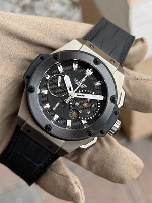 Hublot King Power zirconium limited edition of 500 pieces 48mm Titanium case