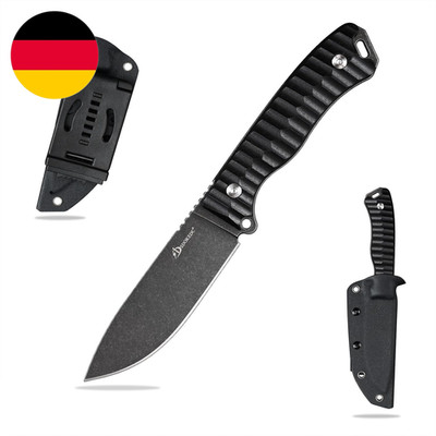 Feststehende Outdoor Messer, Jagdmesser Aus G10 Griff 14C28N Stahl Klinge Für Mä