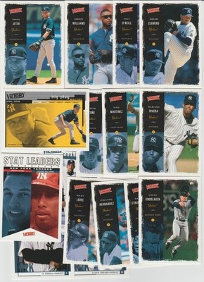 2000 YANKEES 40 Card Lot w Upper Deck Victory Team Set ALL 25 WORLD SERIES Yanks