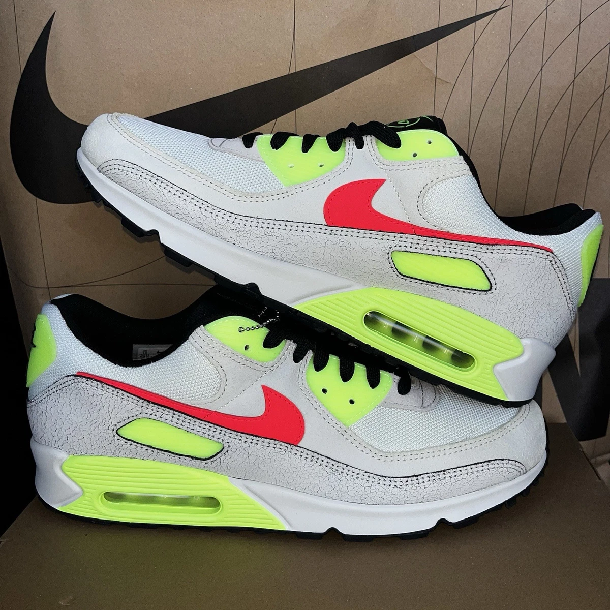 Nike Air Max 90 “N7” Men’s Size 12.5 Spruce Aura Ghost Green Lifestyle Sneakers Air Jordan 4  main image 3