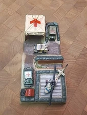Micro Machines Miltary Field Hospital With 4 Vehicles