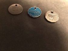 Trolley Coin Token 3 Metal Tokens