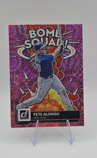 2022 Panini Donruss - Bomb Squad Pete Alonso #BS-7 Pink Fireworks