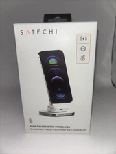 Aluminum 2-in-1 Magnetic Wireless Charging Stand – Compatible with iPhone 16 ...